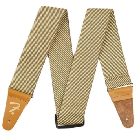 Fender Classic Vintage Style 1.78" Wide Tweed Guitar or Bass Adjustable Strap