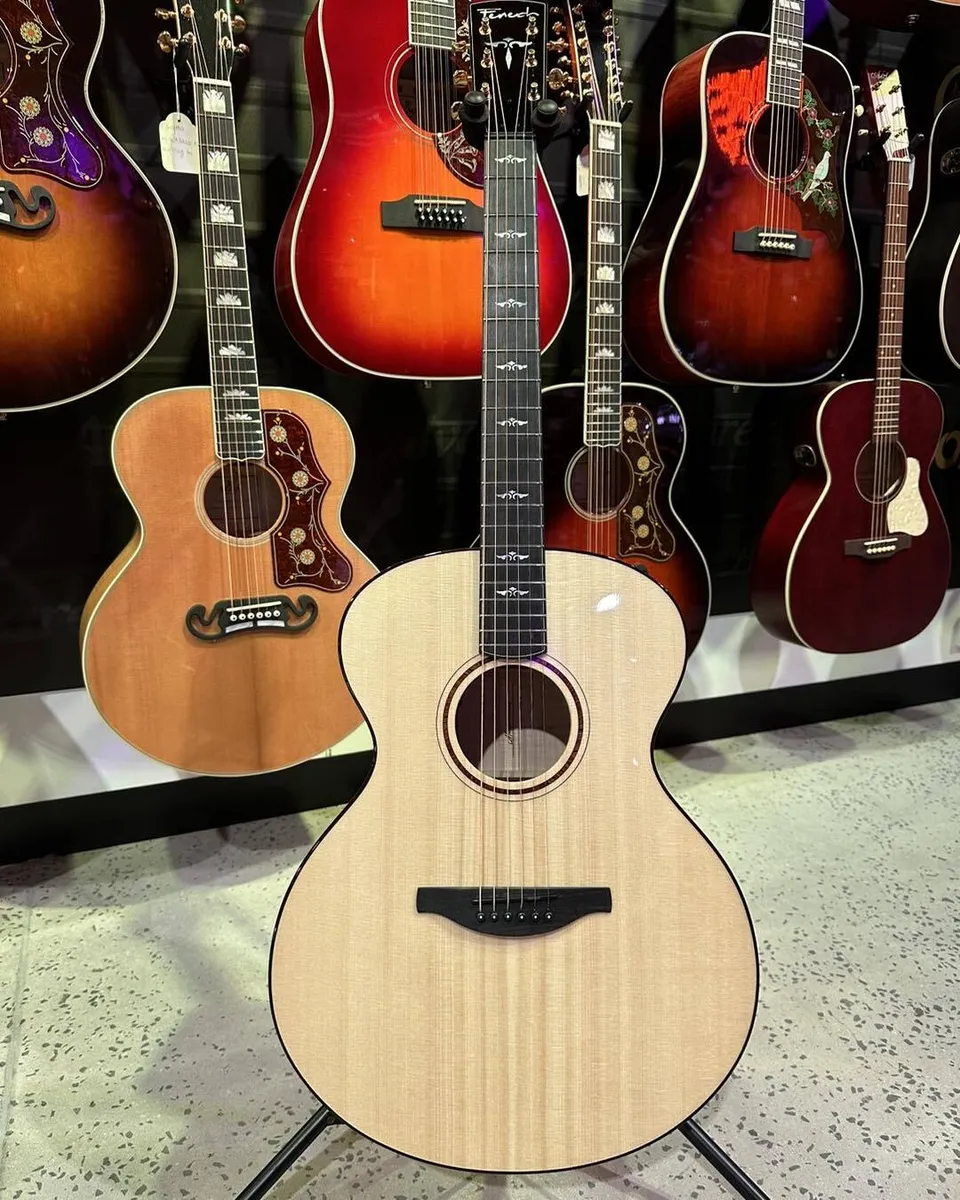 Fenech Master Built Grand Auditorium Acoustic Guitar - Big leaf Maple