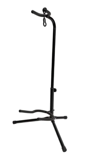 Fretz Tubular Upright Style Guitar Stand (Black)
