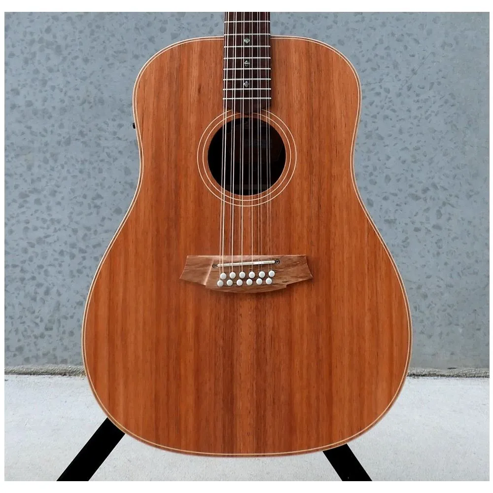 Cole Clark 12-String Fat Lady All Blackwood Acoustic / Electric Guitar