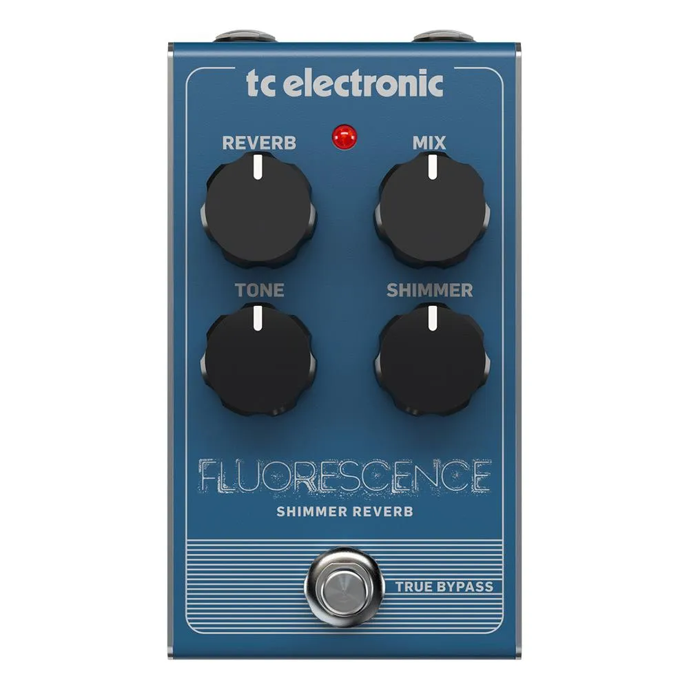 TC Electronic Shimmering Flourescence Shimmer Reverb Guitar Effects Pedal