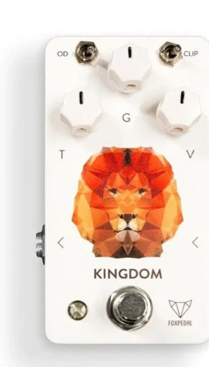 Foxpedal Kingdom Transparent Overdrive Guitar Effects Pedal