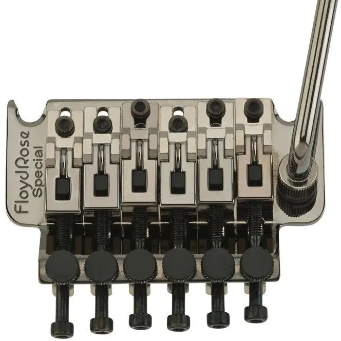 Floyd Rose Special Guitar Tremolo Bridge System - Black Nickel