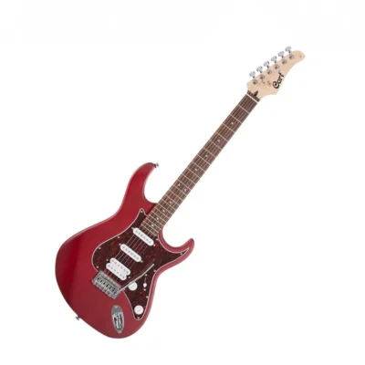 Cort G110 Electric Guitar Open Pore Black  Cherry