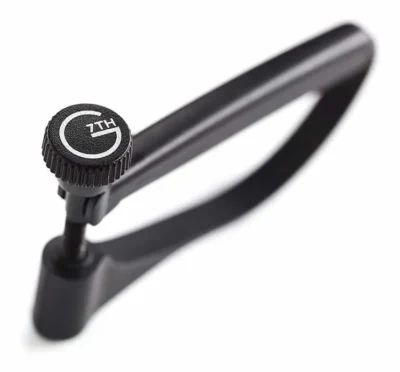 G7th G7UBK Ultralight 6-String Guitar Capo - Steel String Black