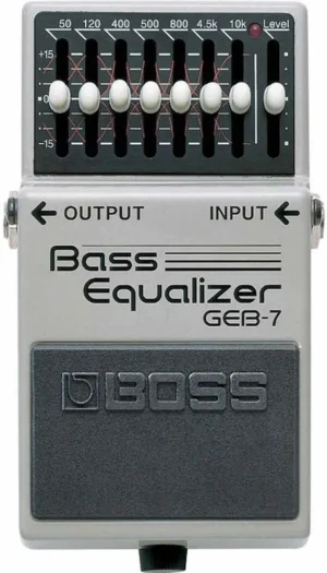 Boss GEB7 Bass Equalizer Pedal BASS Guitar Effects Pedal