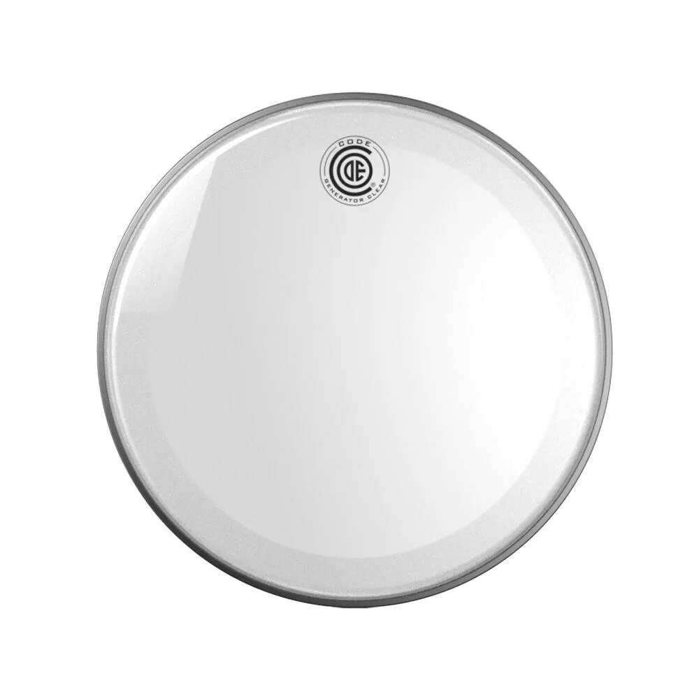Code Generator 14" Clear tom Drum Head