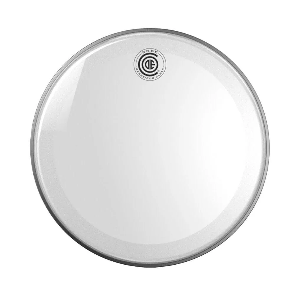 Code 16" Generator Tom Drum Head - Clear