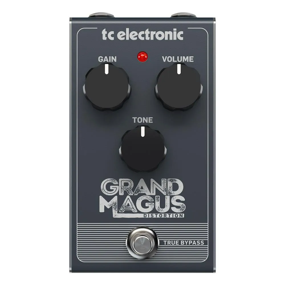 TC Electronic Organic Tube-Like Grand Magus Distortion Guitar Effects Pedal