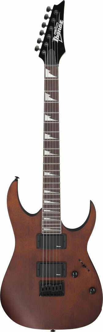 Ibanez Gio GRG121DX - Walnut Flat Solidbody Electric Guitar