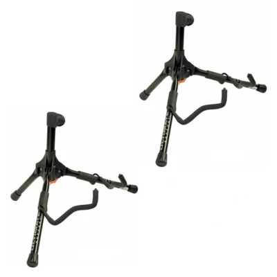 2 stands Ultimate Support GS-55 Genesis Series Ultra Compact Guitar Stand - GS55