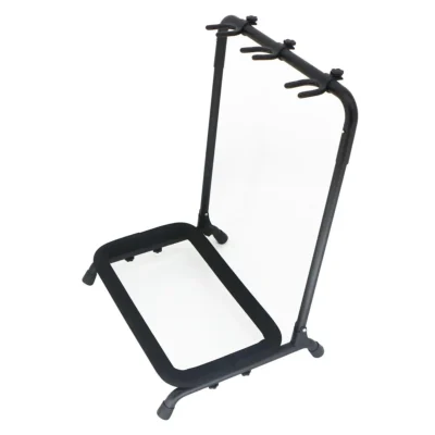 BBT Multiple Acoustic / Electric Guitar Stand - Black - Holds 3 Guitars