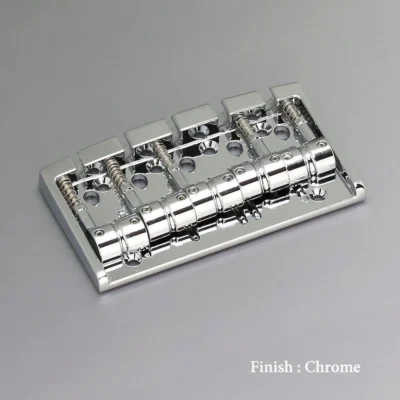 Gotoh 404SJ- 5 String Bass Bridge - Chrome