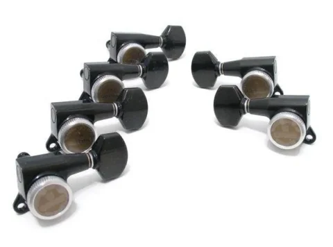 Gotoh SG381 MGT Locking Tuning Keys (set of 6) for Ernie Ball - Black - 4 / 2