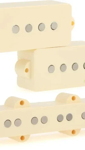 EMG Geezer Butler Signature PJ Electric Bass Pickup Set - Ivory