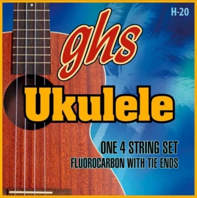 GHS Fluorocarbon Soprano / Concert Ukulele Strings Set H-20