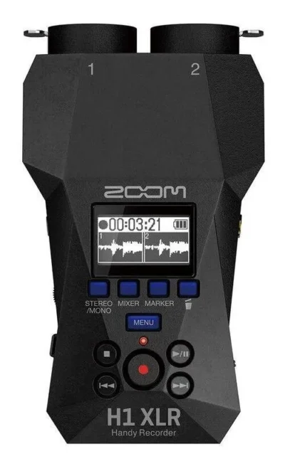 Zoom H1 XLR 2-Track Portable Handy Field Recorder