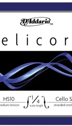 D'Addario Helicore 1/4 Size Cello Strings Full Set - New No packaging