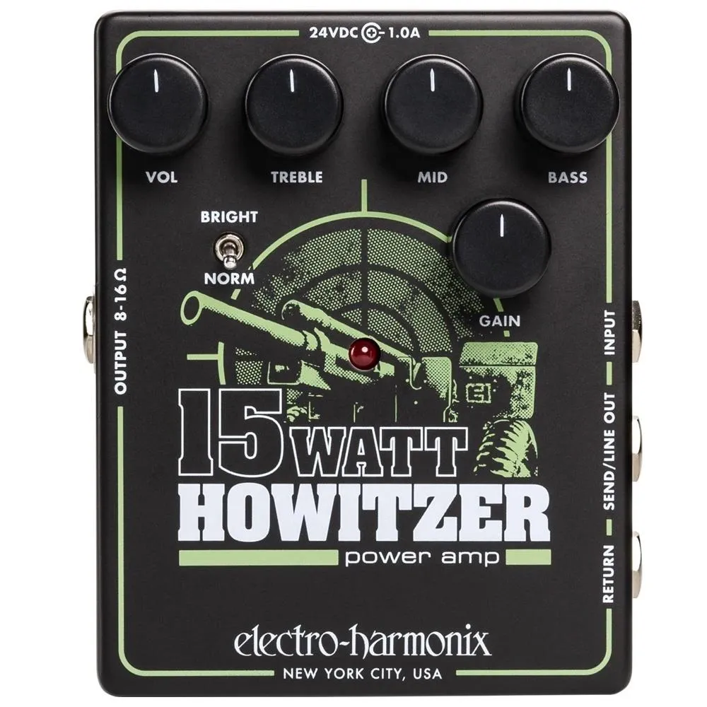 Electro-Harmonix Howitzer 15-watt Power Amp Pedal