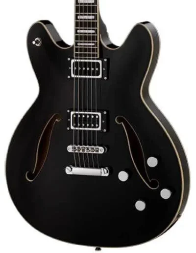 Hagstrom Viking Deluxe Baritone Semi-Hollow Electric Guitar -Thor's Hammer