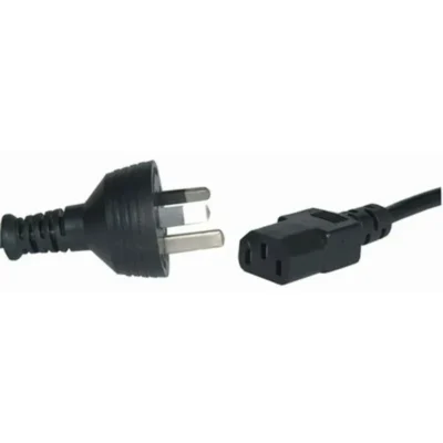 PS4106 - 3pin Mains Plug to IEC C13 Female - 1.8m
