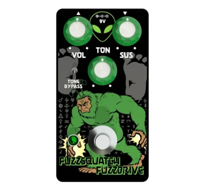 Interstellar Audio Machines Fuzzsquatch Fuzzdrive  Guitar Effects pedal