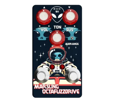 Interstellar Audio Machines Marsling Octafuzzdrive Guitar Effects pedal