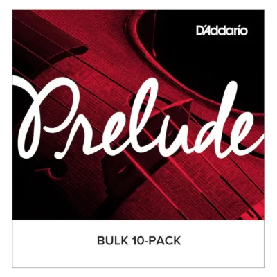 D'Addario Prelude Bass String Set, 1/2 Scale, Medium Tension, Bulk 10 Pack
