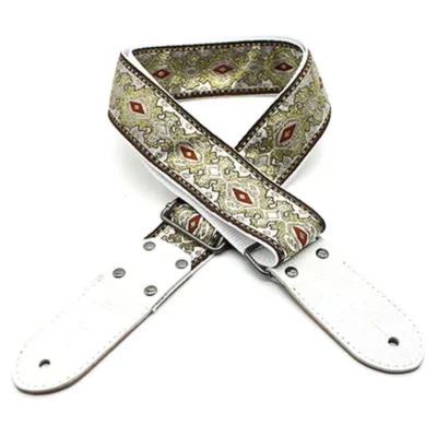 DSL JAC20-KING-GOLD  Jacquard Weaving Guitar Strap - 2"