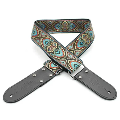 DSL JAC20-MERMAID-BLUE  Jacquard Weaving Guitar Strap - 2"