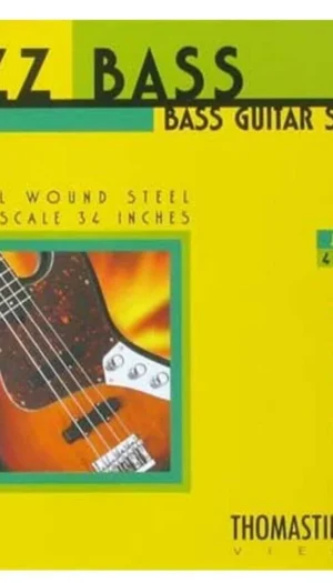 Thomastik-Infeld Jazz Flat Wound Bass Strings - 4-String  Long Scale .043-.100
