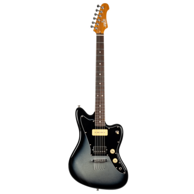Jet JJ-350B-MB Baritone Electric Guitar Rosewood FB – Moonburst