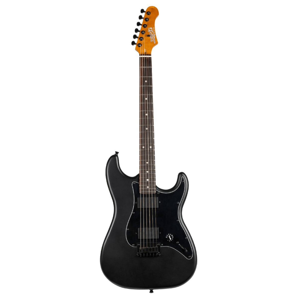 Jet JS-400-MBK-R Electric Guitar Rosewood FB – Matte Black