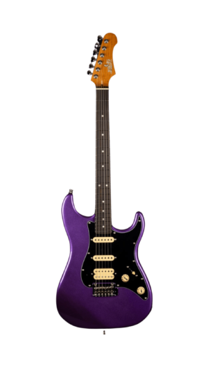 Jet JS-400-PLM-R Electric Guitar Rosewood FB – Plum