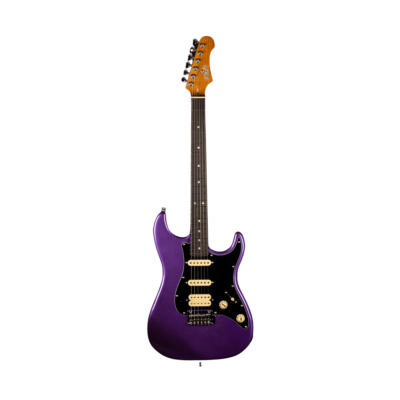 Jet JS-400-PLM-R Electric Guitar Rosewood FB – Plum