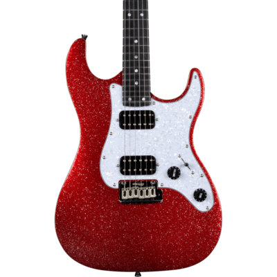 Jet JS-500-RDS HH Electric Guitar - Red Sparkle