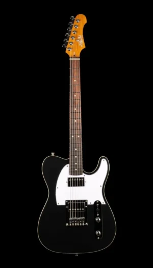 JET Guitars JT-350 HH Electric Guitar Rosewood Fretboard - Black