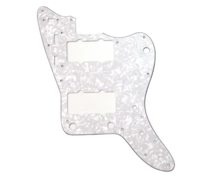 Big Bang Tone Electric Guitar Pickguard USA Jazzmaster 3-Ply White Pearl