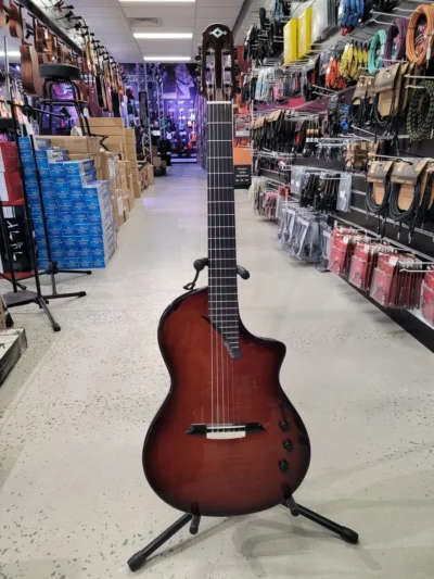 Katoh K10256 Hispania Classical Guitar w/Preamp and Onboard Effects - Cognac