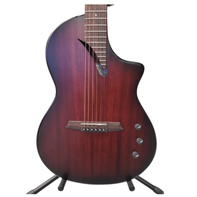Katoh Hispania Acoustic / Electric Guitar Mahogany - Cognac Burst With Bag