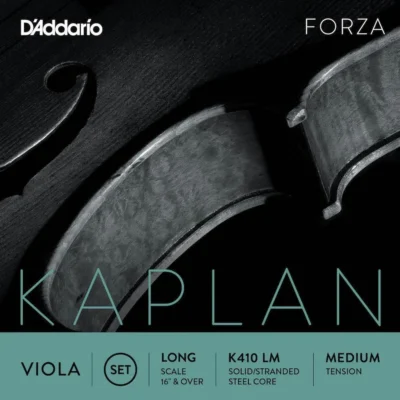 D'Addario Kaplan Forza Viola String Set, Long Scale, Medium Tension