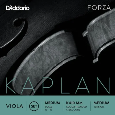 D'Addario Kaplan Forza Viola String Set, Medium Scale, Medium Tension