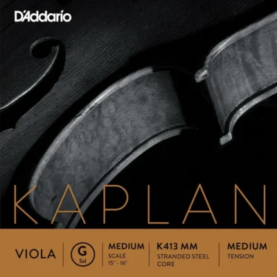 D'Addario Kaplan Forza Viola String Set, Medium Scale, Medium Tension