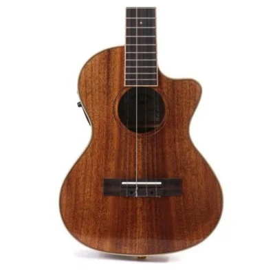Kala KA-KTGE-C Hawaiian Koa Tenor Ukulele Acoustic / Electric c/w transit Case