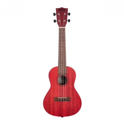 Kala Adobe Red Watercolor Meranti Concert Ukulele