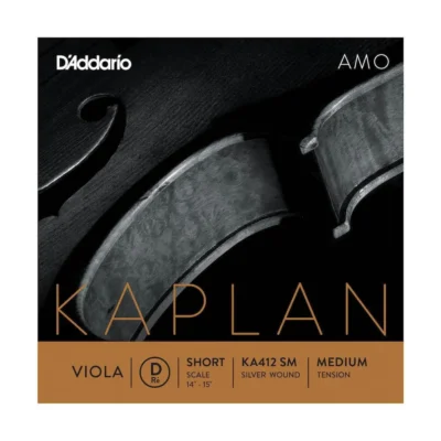 D'Addario Kaplan Amo Viola D String, Short Scale, Medium Tension