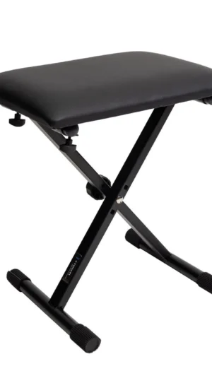 Crown Compact Keyboard Bench (Black)