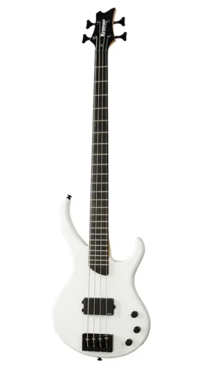 Kramer Electric Bass Guitar D-1 Seymour Duncan Pickup - Pearl White
