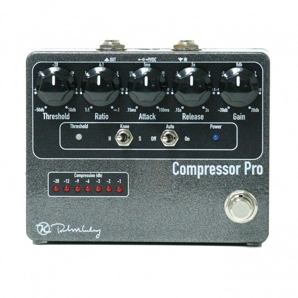 Keeley Compressor Pro Professional Studio Guitar Effect Pedal