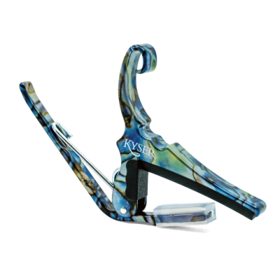 Kyser Quick Change Acoustic Guitar Capo in Abalone